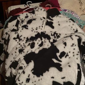 Cow print sweater from Amazon